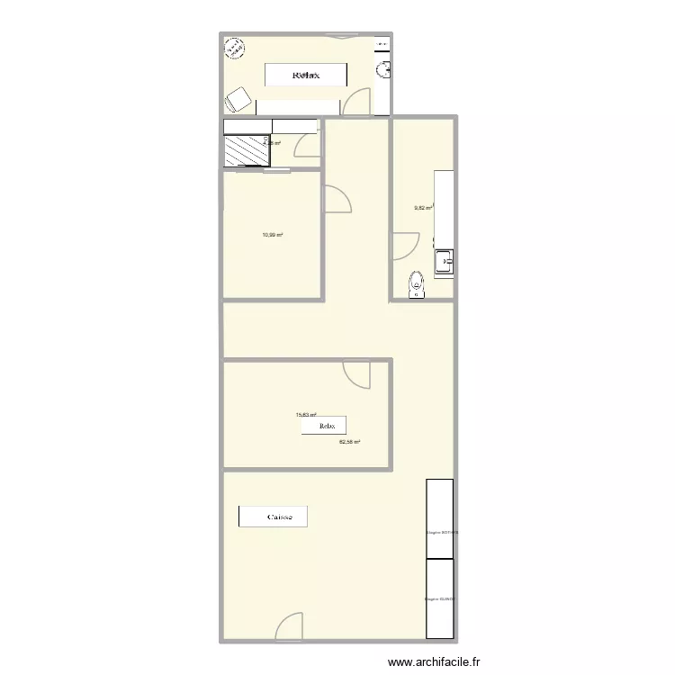 Institut. Plan de 6 et 115 m² Institut. Plan de 6 et 115 m²