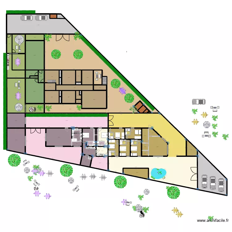 LOC COM / MAISON / APPARTS / LOC COM 2 280725A. Plan de 