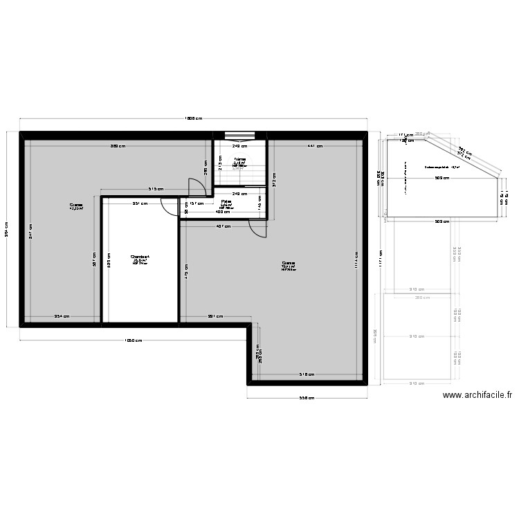 LLIMOSIN COCU. Plan de 15 pièces et 136 m2