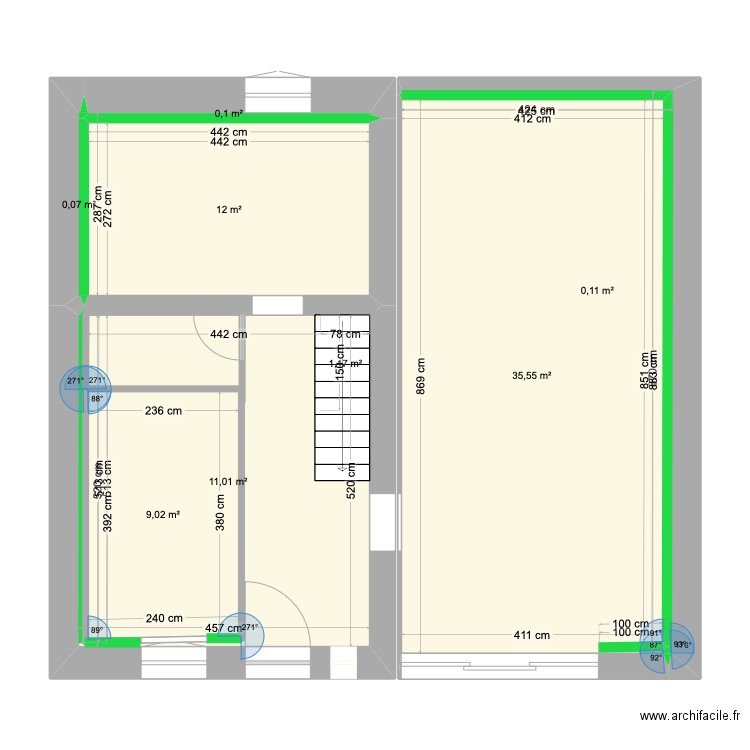 Pan 2 . Plan de 0 pièce et 0 m2