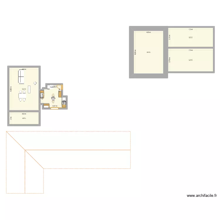 CUISINE. Plan de 6 et 139 m² CUISINE. Plan de 6 et 139 m²