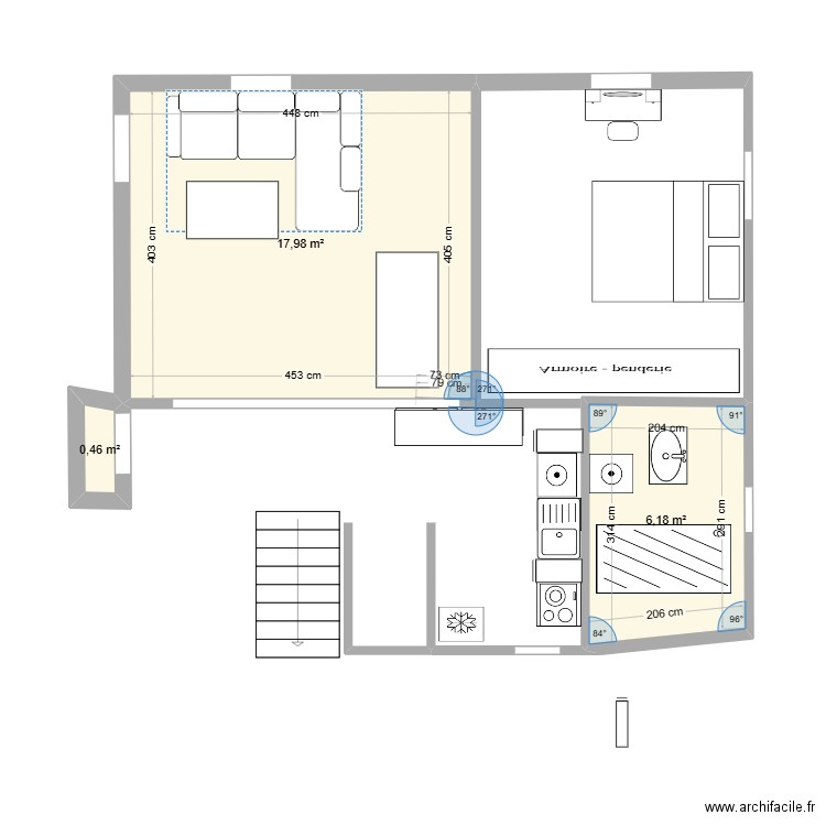 plan 2. Plan de 0 pièce et 0 m2