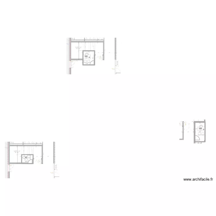 CFAI Valence. Plan de 3 et 16 m² CFAI Valence. Plan de 3 et 16 m²