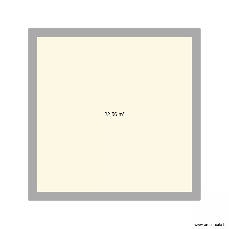 Studio musique Bienne 2. Plan de 1  et 23 m²