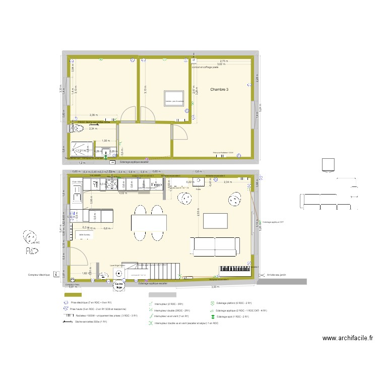 PLANS MAISON septembre 2025 5. Plan de 8 pièces et 189 m2