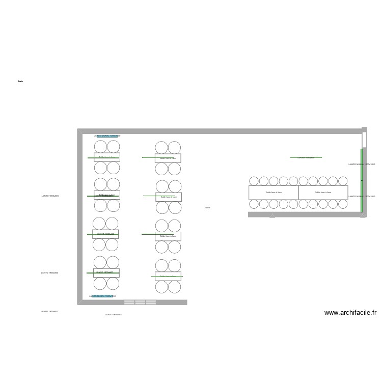 plan self therese davila lille. Plan de 0 pièce et 0 m2