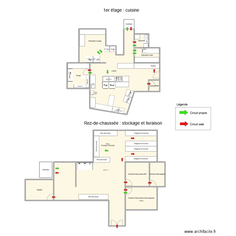 Plan cuisine chorges JULIE. Plan de 12 pièces et 198 m2