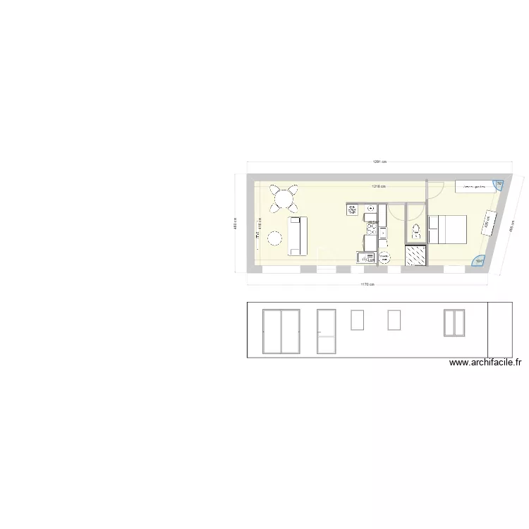 Appartement. Plan de Appartement. Plan de