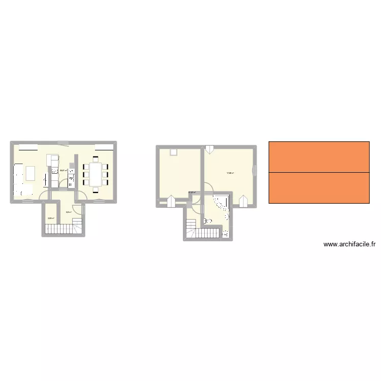 8 CERNAY bis. Plan de 5 et 91 m² 8 CERNAY bis. Plan de 5 et 91 m²