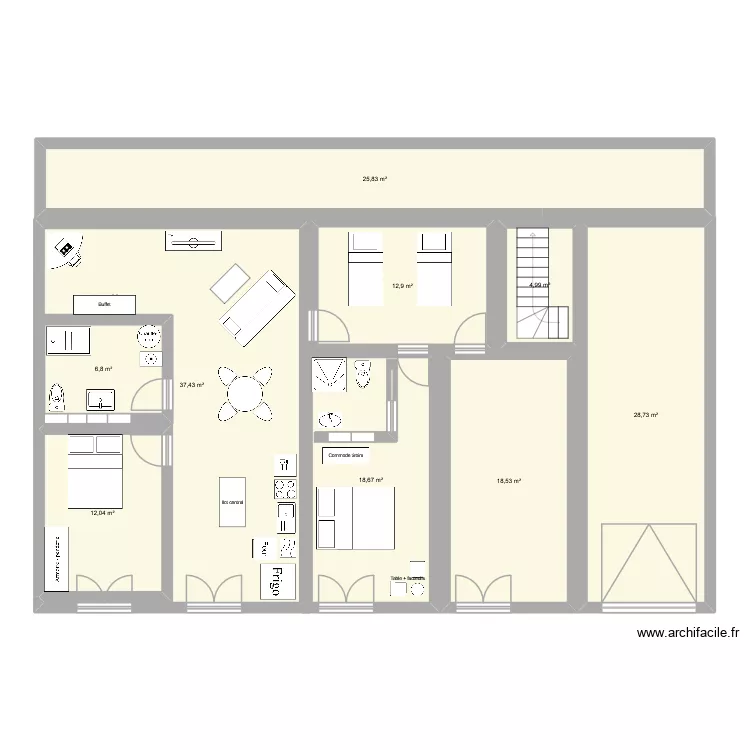 SOUS SOL. Plan de SOUS SOL. Plan de
