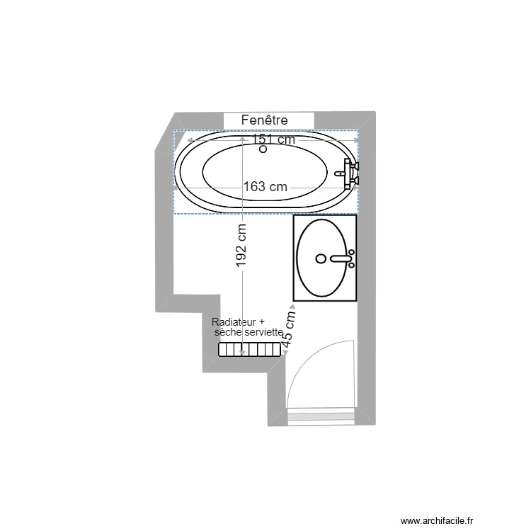 WINKLER Avant travaux. Plan de 