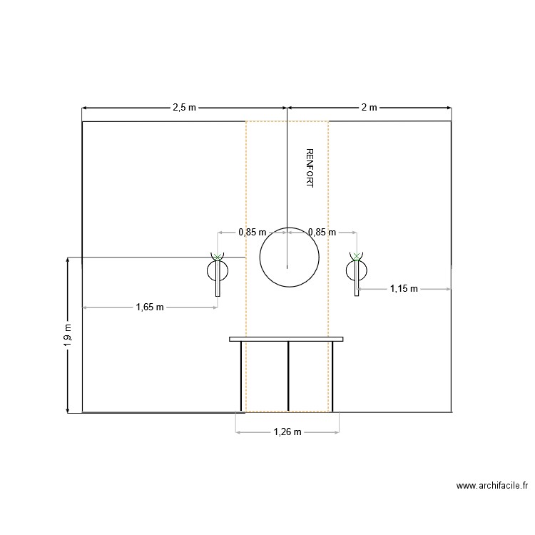 PAD 25. Plan de 0 pièce et 0 m2