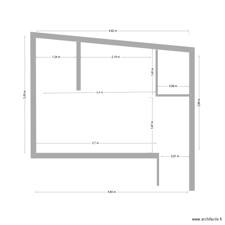 PONTOIS. Plan de 0 pièce et 0 m2