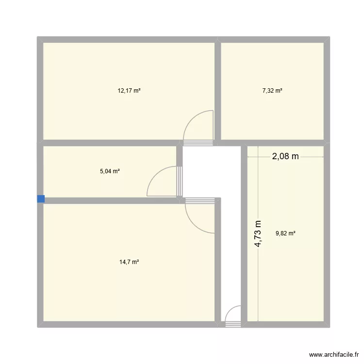 HALIMO2. Plan de 5 et 49 m² HALIMO2. Plan de 5 et 49 m²
