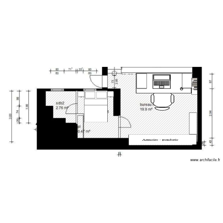 Module 12 v3. Plan de 0 pièce et 0 m2