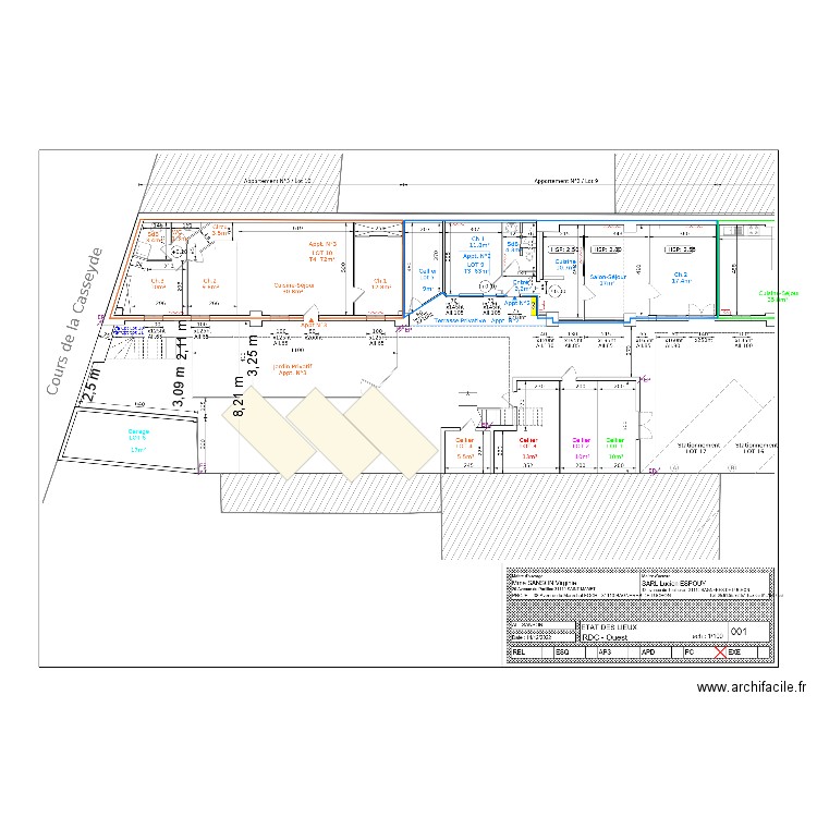 SIMULATION PARKING. Plan de 0 pièce et 0 m2