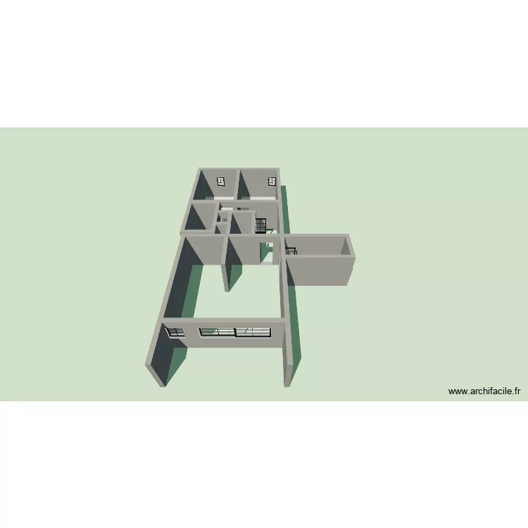 appart. Plan de 6 Pièces et 36 m² appart. Plan de 6 Pièces et 36 m²