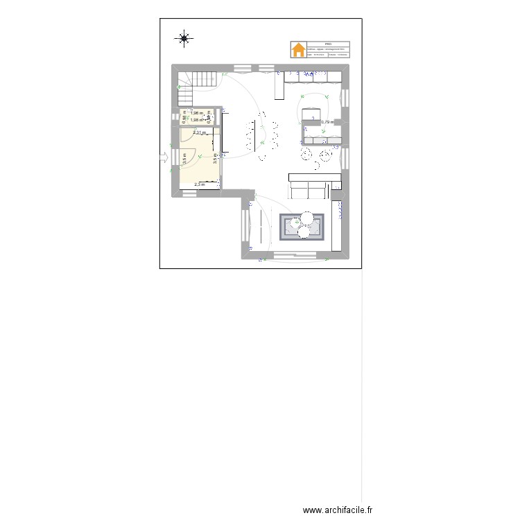 Projet - Villefranche RDC élec. Plan de 0 pièce et 0 m2