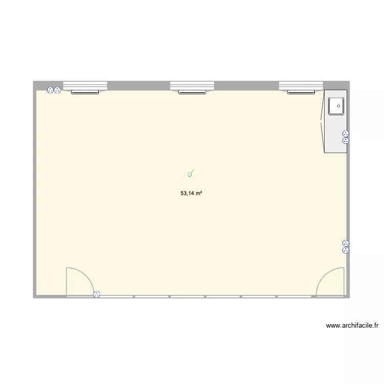 Dossier 1.7 / 4.7. Plan de 1  et 53 m²