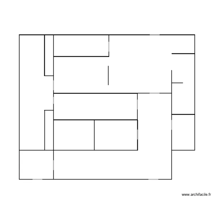 CPH Am Klouschter Mondorf. Plan de 10  et 66 m²