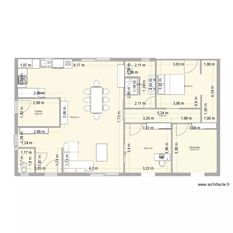 BCMI. Plan de 7 et 103 m² BCMI. Plan de 7 et 103 m²