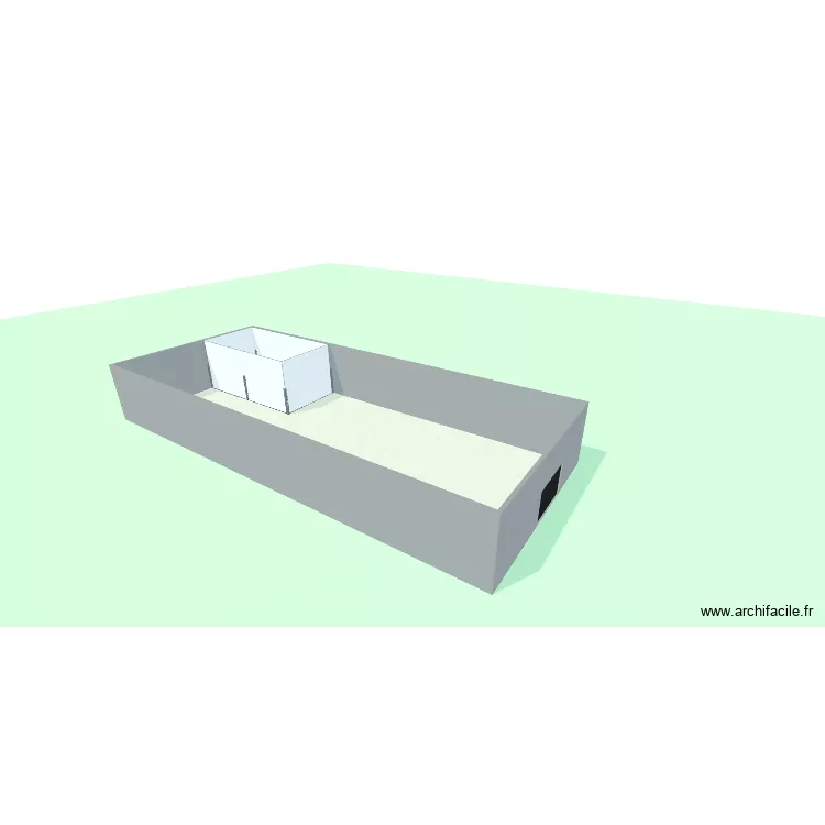 HOUDAN 2. Plan de 3  et 1058 m²
