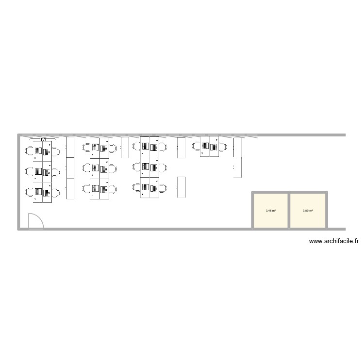 Plateau RDC. Plan de 0 pièce et 0 m2