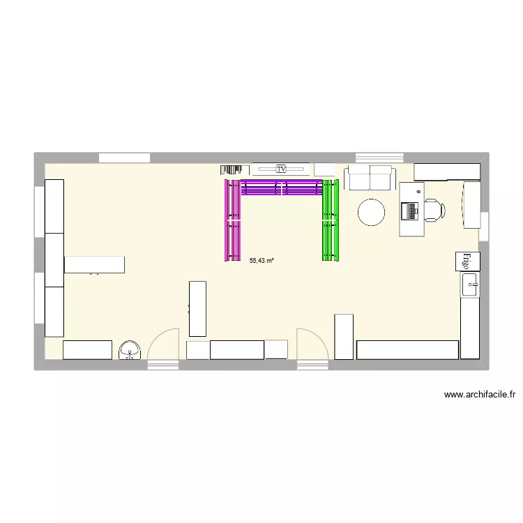 &eacute;cole du crochet- stage. Plan de 