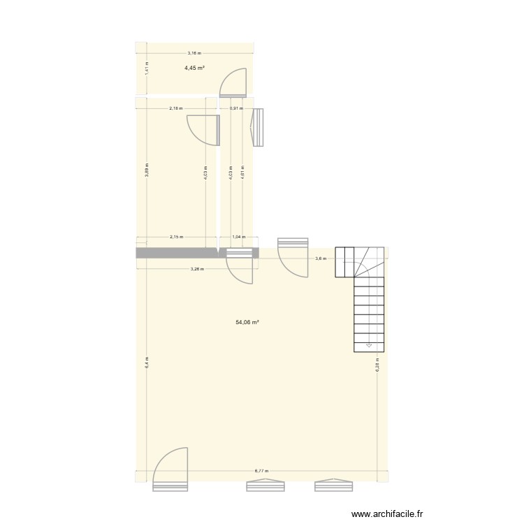 58 route nationale. Plan de 0 pièce et 0 m2