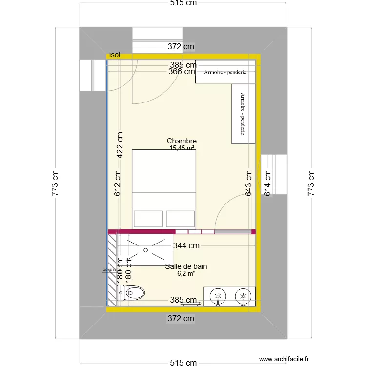 SCOARNEC. Plan de 