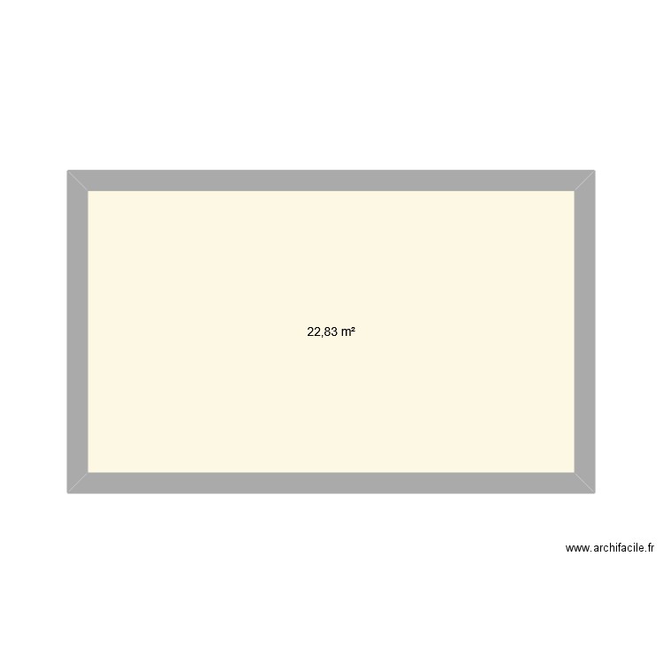 LEO. Plan de 1 pièce et 23 m2
