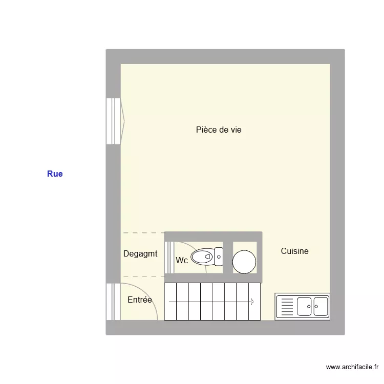 Motte Cardon. Plan de 11 Pièces et 127 m²