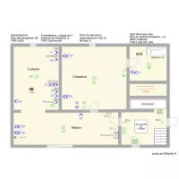 Plan de situation appartement 20m Niveau 5