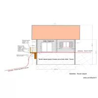 Fa&ccedil;ade Sud chalet avant travaux 3 ok
