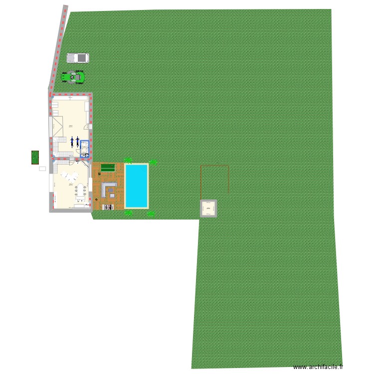 maison jo 2. Plan de 5 pièces et 154 m2