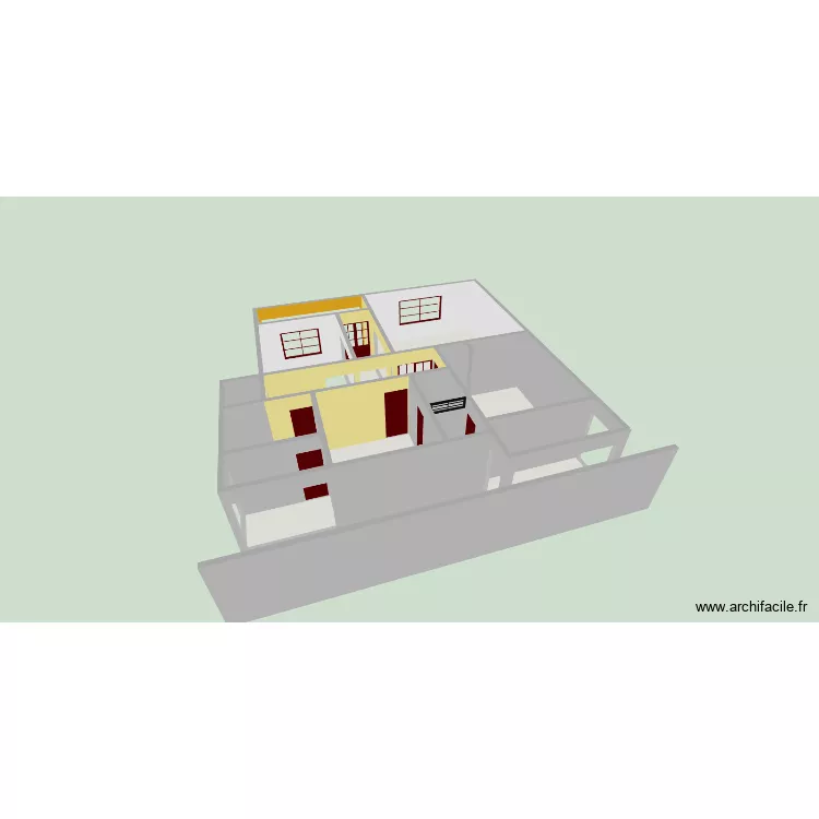 PLan habitation LONTSI. Plan de 11 et 79 m² PLan habitation LONTSI. Plan de 11 et 79 m²