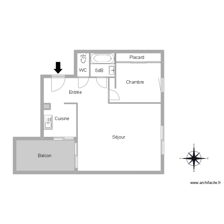 51986 LEVY. Plan de 6 et 64 m² 51986 LEVY. Plan de 6 et 64 m²