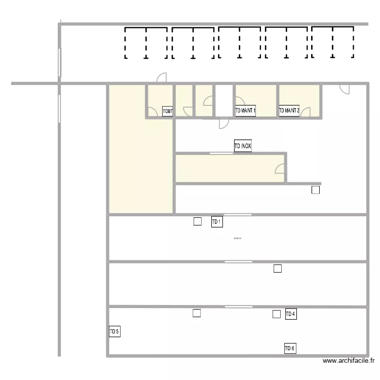 TESTARD. Plan de 10 et 353 m² TESTARD. Plan de 10 et 353 m²