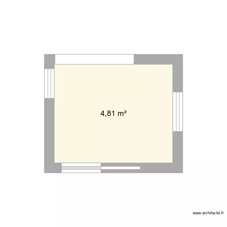 CO ST Antonin 1. Plan de 1 et 5 m² CO ST Antonin 1. Plan de 1 et 5 m²