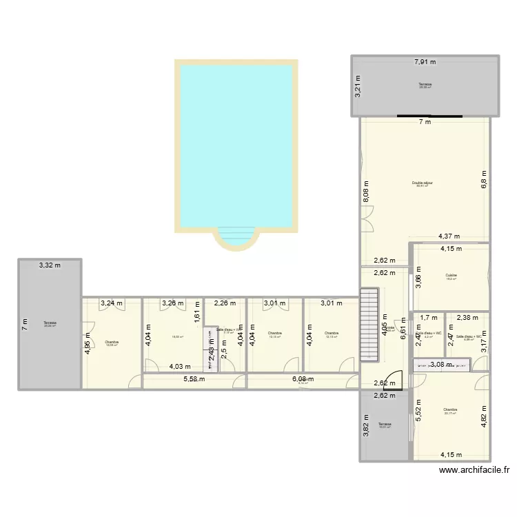 Draguignan futur. Plan de 