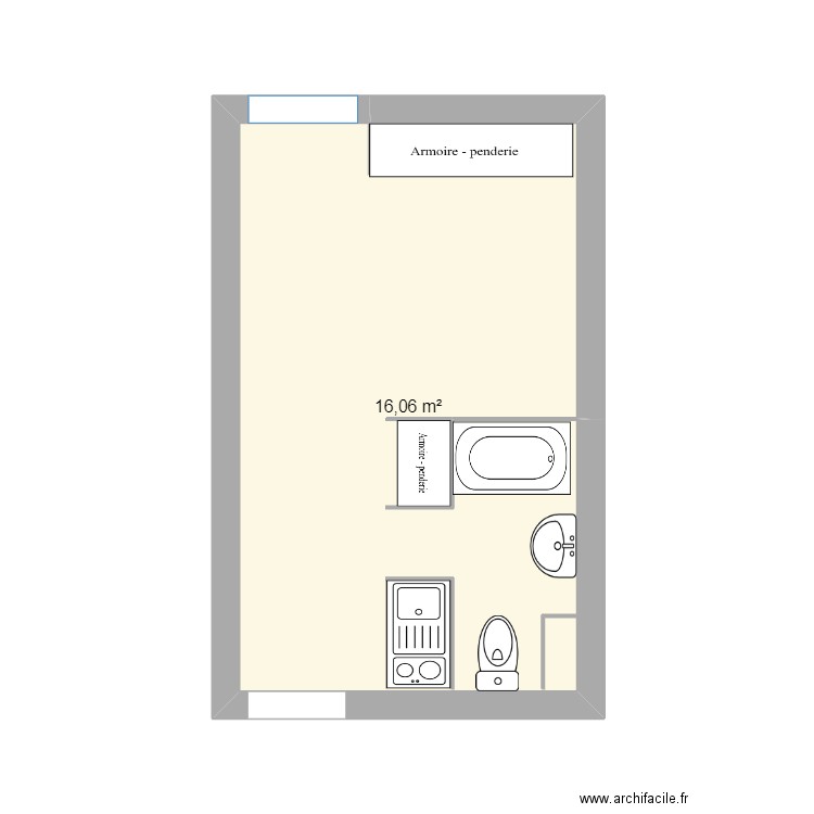 RDC_MIRAIL_AVANT. Plan de 0 pièce et 0 m2