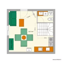 Rez de chaussée la place