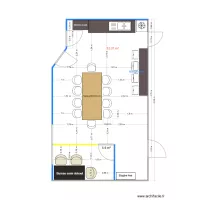 Salle de pause et cuisine