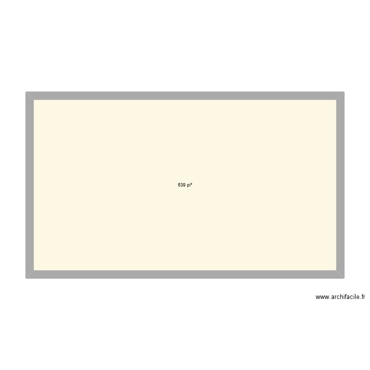 2é bureau d2 transport. Plan de 1 pièce et 59 m2