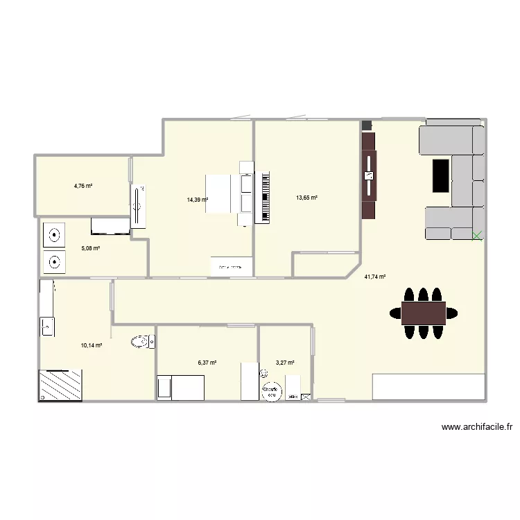 Condo 4 1/2+ n. Plan de Condo 4 1/2+ n. Plan de