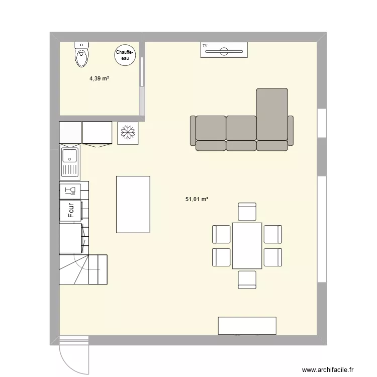 PLAN RC 6. Plan de 2 et 55 m² PLAN RC 6. Plan de 2 et 55 m²