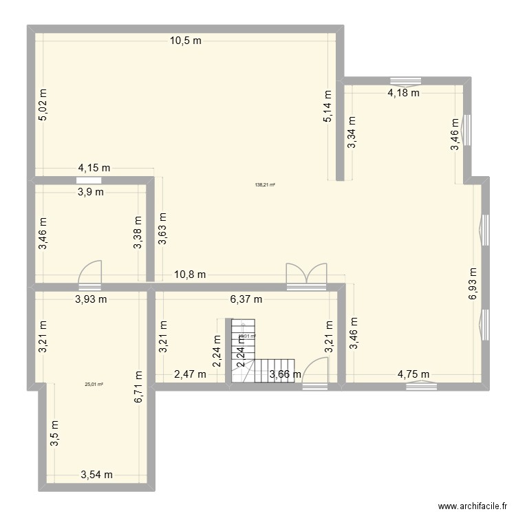 home jodoigne. Plan de 3 pièces et 183 m2