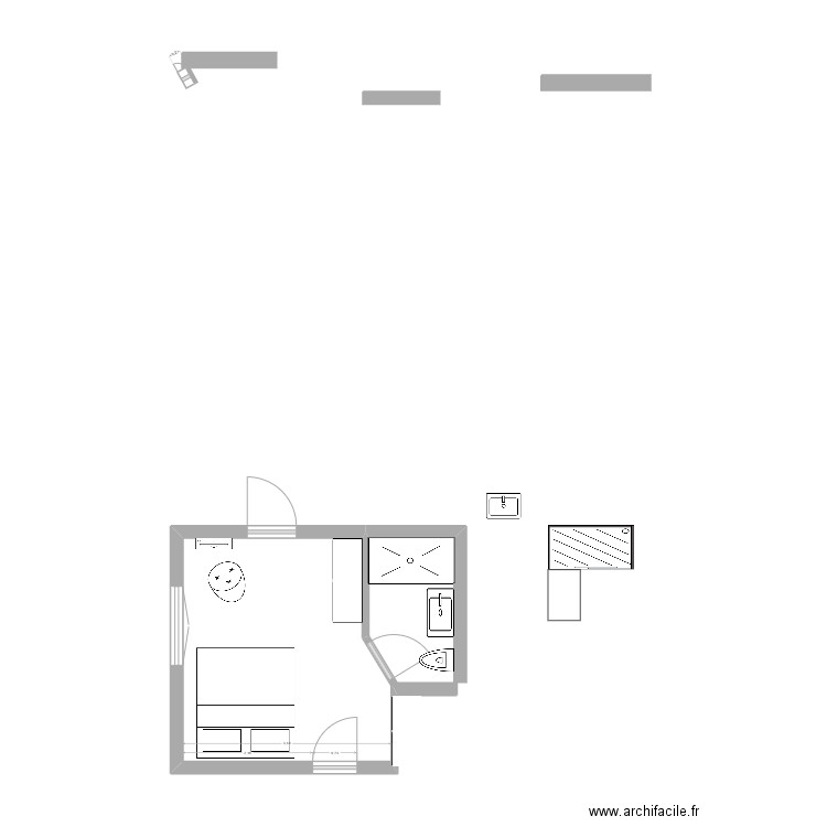 sdb kil. Plan de 0 pièce et 0 m2