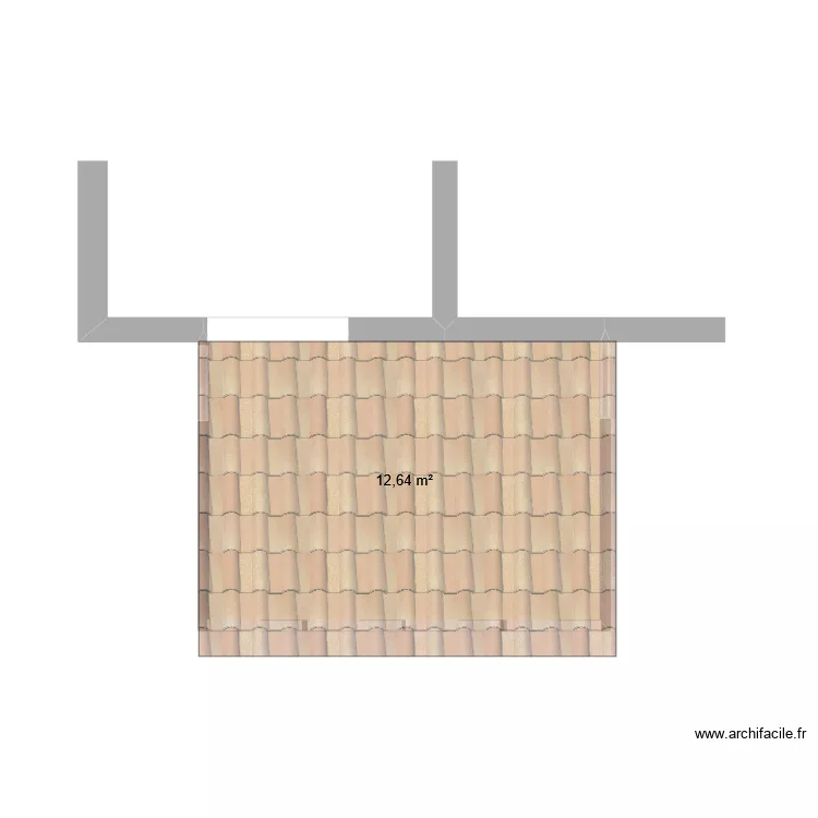 V&eacute;randa Denise. Plan de 