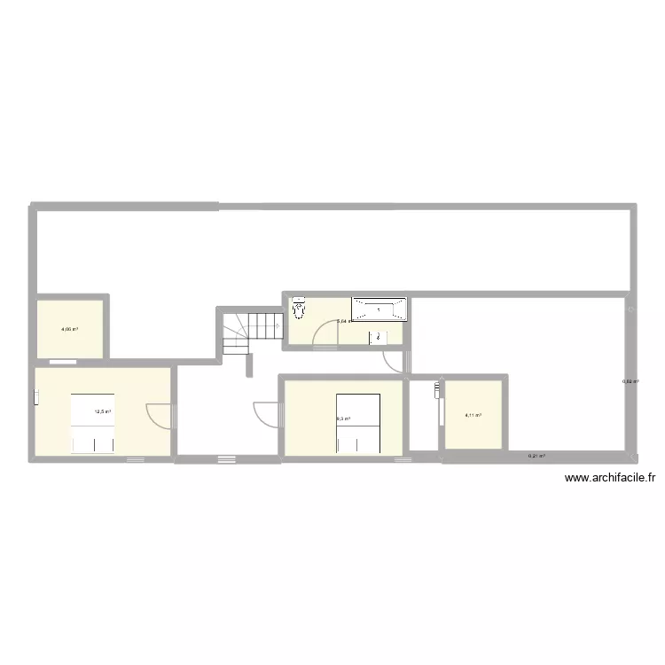 Plan maison rdc 2. Plan de 7 pièces et 36 m² Plan maison rdc 2. Plan de 7 pièces et 36 m²